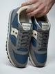 Кроссовки мужские Saucony Jazz Original S2044-716 46.5 30 см Navy off white синие (11111926) - изображение 4