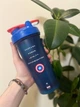 Шейкер Blender Bottle Classic Loop PRO 820 мл Marvel Capitan Amerika (600557) (Loop_PRO_28oz_Capitan) - изображение 7