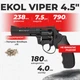 Револьвер под патрон флобера Ekol Viper 4.5" black с пулями - изображение 1