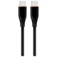 Кабель Cablexpert USB Type-C - USB Type-C (M/M), 3 A, 60 W, 1.5 м, Black (CC-USB2S-CMCM-1.5M-BK) - изображение 1