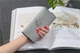 Большой женский кошелек на кнопке серый (В-2) - изображение 2