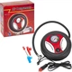 Автомобильный компрессор в форме колеса Air Compressor DC12V 260 PSI - для подкачки колес - изображение 5