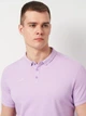 Поло длинное мужское Joma Pasarela Iii 102873.560 L Фиолетовое (8445456429647) - изображение 4