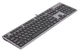 Клавiатура A4Tech KV-300H Ukr Grey/Black - зображення 9