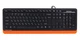 Клавіатура A4Tech Fstyler FKS10 Orange USB - зображення 1