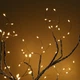 Декоративный ночник на 108 LED лампочек в виде дерева Бонсай, цвет теплый белый - изображение 3