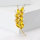 Брошь BROCHE бижутерия Колосок Пшеницы золотистая BRBF114408 - изображение 2