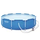 Каркасный бассейн с фильтр-насосом Bestway 56679 Steel Pro 305х76 см Объем 4678 лит - изображение 2