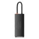 USB-хаб Baseus Lite Series 6-Port Type-C HUB Docking Station (Type-C to HDMI+USB3.0*2+PD+SD/TF) Black (WKQX050101) - изображение 5