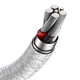 Кабель Baseus Cafule Series Metal Data Cable USB to Type-C 66W 1m White (CAKF000102) - зображення 6