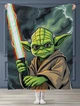 Плед 3D STAR WARS мастер йода 160x200 см. - изображение 1
