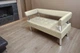 Диван офісний Tobi Sho Комфорт зі спинкою та підлокітниками 1200x530x750, шкірзам Шампань 2207 - зображення 3