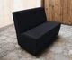 Диван для кафе Tobi Sho Прайм с высокой спинкой без подлокотников 1500x630x850, кожзам Черный 2230 - изображение 3