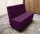 Диван для кафе Tobi Sho Прайм с высокой спинкой без подлокотников 1500x630x850, кожзам Фиолетовый 2216 - изображение 3