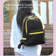 Рюкзак с отделением для ноутбука Tigernu T-B9030B 15.6" Black with Pink T-B9030B - изображение 4