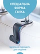 Автомобильный держатель 2 крючка универсальный 27x8.4х12 см черный (CAU-011) - изображение 2