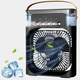 Мініusb вентилятор настільний з охолодженням і нічником 3в1 Air Cooler Fan - зображення 1