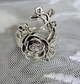 Женское посеребряное кольцо Victorian Trading Roses on the Vine 6 Sterling Silver 925 Ring - изображение 2