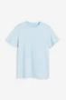 Футболка H&M M светло голубой 2703685816 - изображение 1