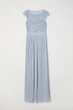 Платье H&M 34 голубой 23116068007 - изображение 1