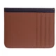 Шкіряна картхолдер-кредитниця Smith & Canova 90014 (Black-Tan) - зображення 2