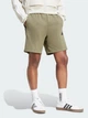 Шорты хлопковые короткие мужские Adidas M 3S Ft Sho JE6416 S Olistr/Black (4067906055394) - изображение 3