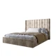 Двуспальная кровать LION Нино 160x200 см SILK 103 Кремовый (LION-045038) - изображение 2