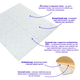 Панель 3D WHITE 700*700*6mm (D) SW-00001958 - зображення 2