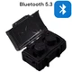 Військові активні тактичні беруші навушники Wosport HD-30 Tactical з Bluetooth чорний - зображення 3