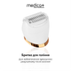 Сменные насадки для электропилки Medica+ BodyControl 4v1 (2шт) - изображение 3