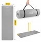 Коврик (мат) спортивный 4FIZJO NBR 180 x 60 x 1 см для йоги и фитнеса Grey (P-5907739317087) - изображение 10