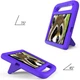 Чехол STR EVA детский с ручкой и подставками треугольник Apple iPad Air 4 (10.9" экран) Purple - изображение 4