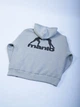 Кофта MANTO hoodie LABEL OVERSIZE Heather Grey L - изображение 5