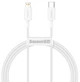 Кабель Baseus Superior Series Fast Charging Data Cable Type-C to iP PD 20W 2m White (CATLYS-C02) - изображение 1