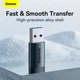 Адаптер Baseus Ingenuity Series Mini OTG Adaptor USB 3.1 to Type-C Blue (ZJJQ000103) - зображення 10