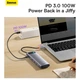 USB-Hub Baseus Metal Gleam Series 12-in-1 Multifunctional Type-C HUB Docking Station Gray（Type-C to HDMI*1+USB3.1*2+USB3.0*2+Type-C3.1*1+PD*1+RJ45*1+SD/TF*1+DP*1+3.5mm*1) (WKWG020213) - изображение 15