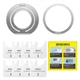 Підставка для мобільного Baseus Halo Series Foldable Metal Ring Stand（Single-ring）Silver (SUCH000012) - изображение 8