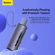 Кардрідер Baseus Lite Series USB-A to SD/TF Card Reader Grey (WKQX060013) - изображение 12