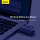 Кардрідер Baseus Lite Series USB-A to SD/TF Card Reader Grey (WKQX060013) - изображение 14