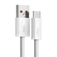 Кабель Baseus Dynamic Series Fast Charging Data Cable USB to Type-C 100W 1m White (CALD000602) - изображение 3