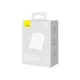 Зовнішній акумулятор Baseus Magnetic Mini Wireless Fast Charge Power Bank 20000mAh 20W White (PPCX150002) - зображення 2