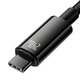 Кабель Baseus Tungsten Gold Fast Charging Data Cable Type-C to Type-C 240W 3m Black (CAWJ040201) - зображення 6