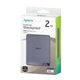 Портативний SSD Apacer AS724 2TB USB 3.2 Gen.2 Type-C Read/Write 500MB/s Mauve (AP2TBAS724M-1) - изображение 2