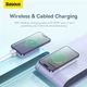Зовнішній акумулятор Baseus Magnetic Mini Wireless Fast Charge Power Bank 20000mAh 20W White (PPCX150002) - зображення 11