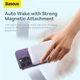 Зовнішній акумулятор Baseus Magnetic Mini Wireless Fast Charge Power Bank 20000mAh 20W White (PPCX150002) - зображення 14