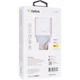 Сетевое зарядное устройство Gelius Merge GP-HC060 GAN USB+Type-C 35W (QC/PD/PPS) White - изображение 8