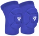 Наколенники спортивные RDX Hosiery Knee Foam K5 пара L Blue/White (HYP-K5UW-L) - изображение 1