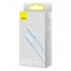 Кабель Baseus Jelly Liquid Silica Gel Fast Charging Data Cable Type-C to iP 20W 2m Blue (CAGD020103) - изображение 2