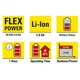 Аккумулятор для инструментов Trotec 20V 2 Ah Flexpower (6200000303) - изображение 3