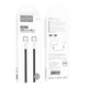 Кабель HOCO X104 Source 60W charging data cable Type-C to Type-C(L=1M) Black - зображення 2
